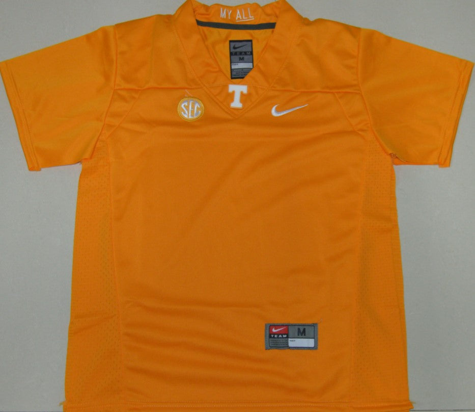 Tennessee Volunteers Jersey Blank Football NCAA Jerseys Light Orange