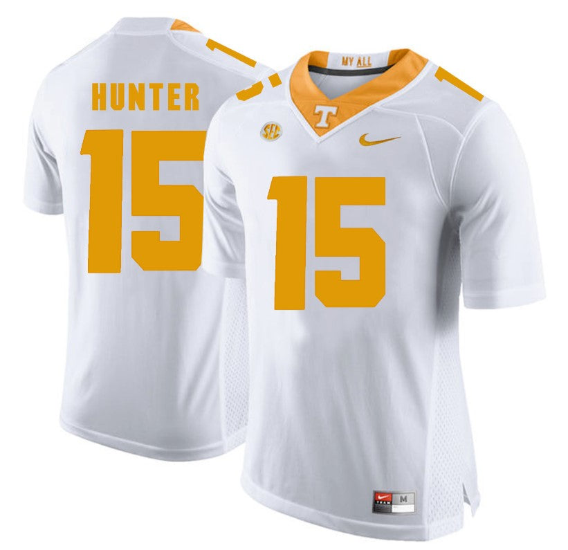 Tennessee Volunteers Justin Hunter Jersey #15 Football NCAA Jerseys White