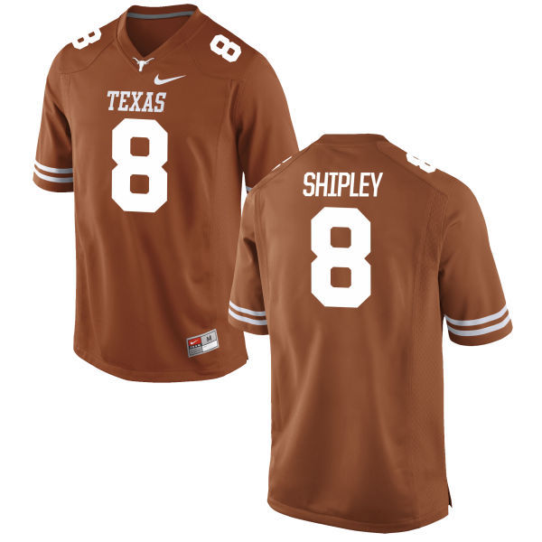 Texas Longhorns 8 Jordan Shipley Orange College Jersey
