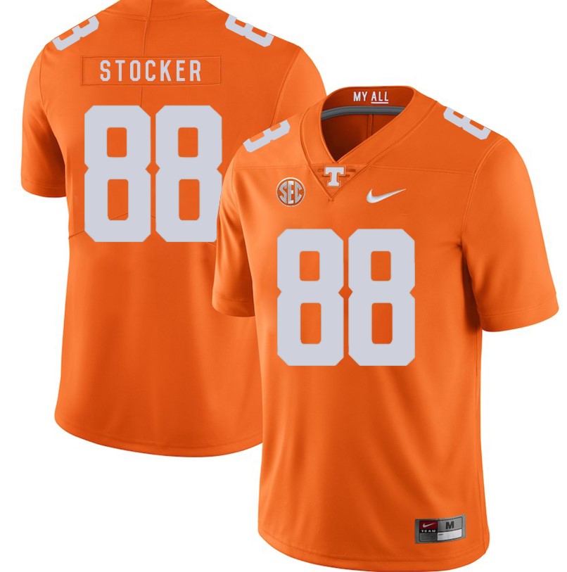 Tennessee Volunteers Luke Stocker Jersey #88 Football NCAA Jerseys Orange