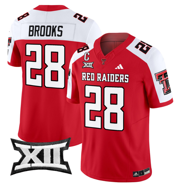 Tahj Brooks Jersey #28 Texas Tech Red Raiders Vapor Limited Football Red Alterante