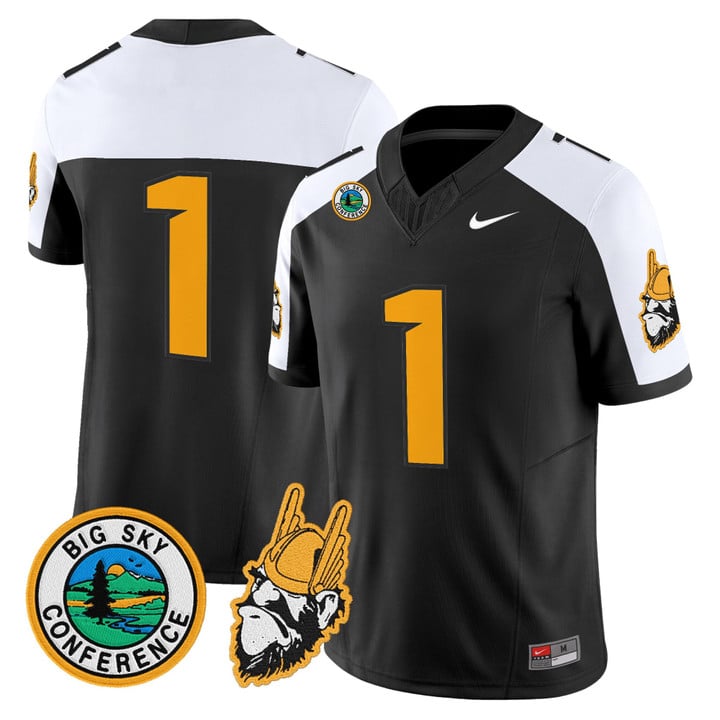 Team Jersey #1 Idaho Vandals 1975 Throwback Vapor Limited Stitched Black Alter
