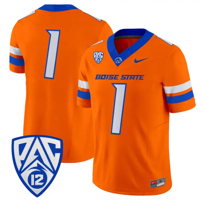 Team Jersey #1 Boise State Broncos 2026 Vapor Limited Stitched