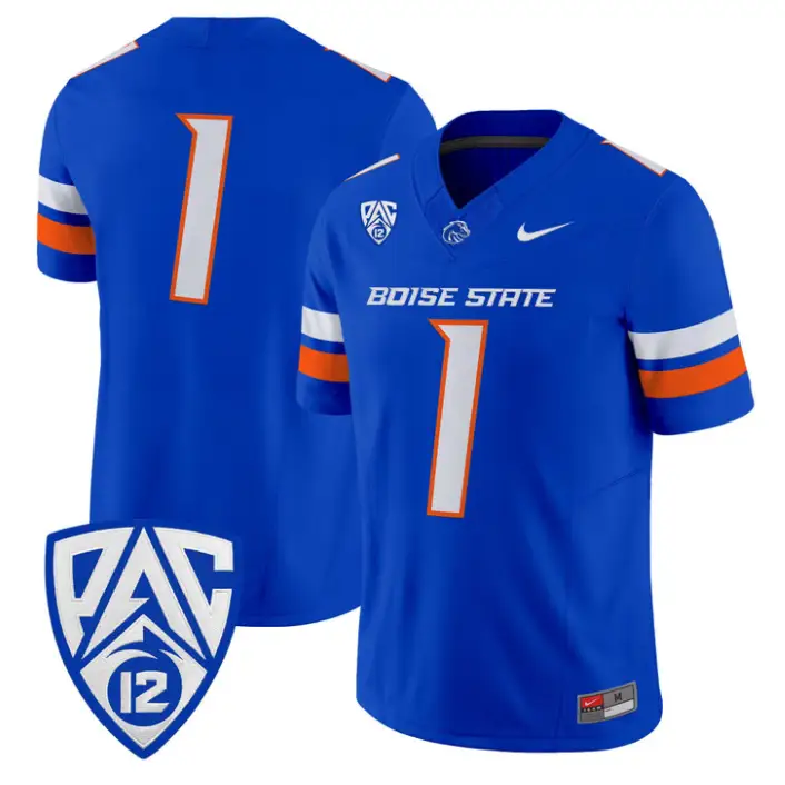 Team Jersey #1 Boise State Broncos 2026 Vapor Limited Stitched