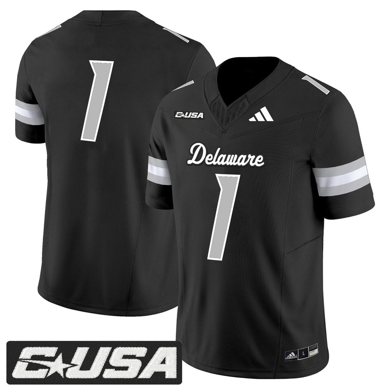 Team Jersey #1 Delaware Blue Hens 2025 Vapor Limited Stitched