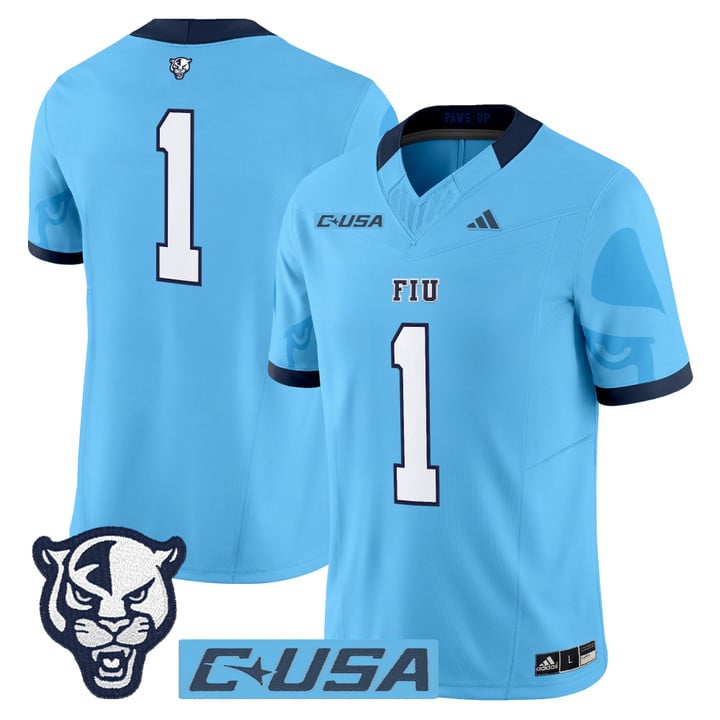 Team Jersey #1 Florida International Panthers 2025 Limited Stitched