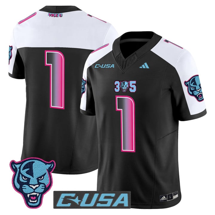 Team Jersey #1 Florida International Panthers 2025 Limited Stitched