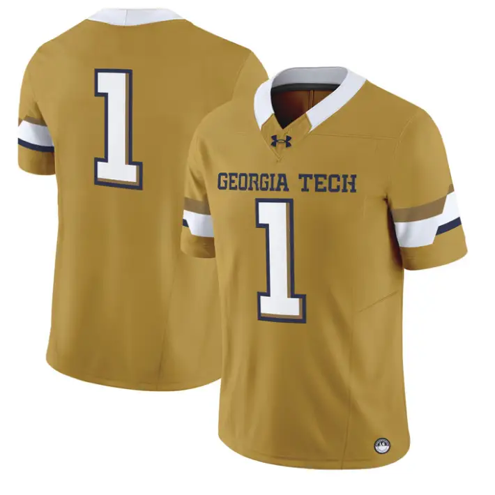 Team Jersey #1 Georgia Tech Yellow Jackets 2026 Vapor Limited Stitched
