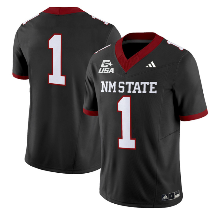 Team Jersey #1 New Mexico State 2026 Vapor Limited Stitched
