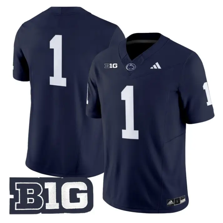 Team Jersey #1 Penn State Nittany 2026 Limited Stitched