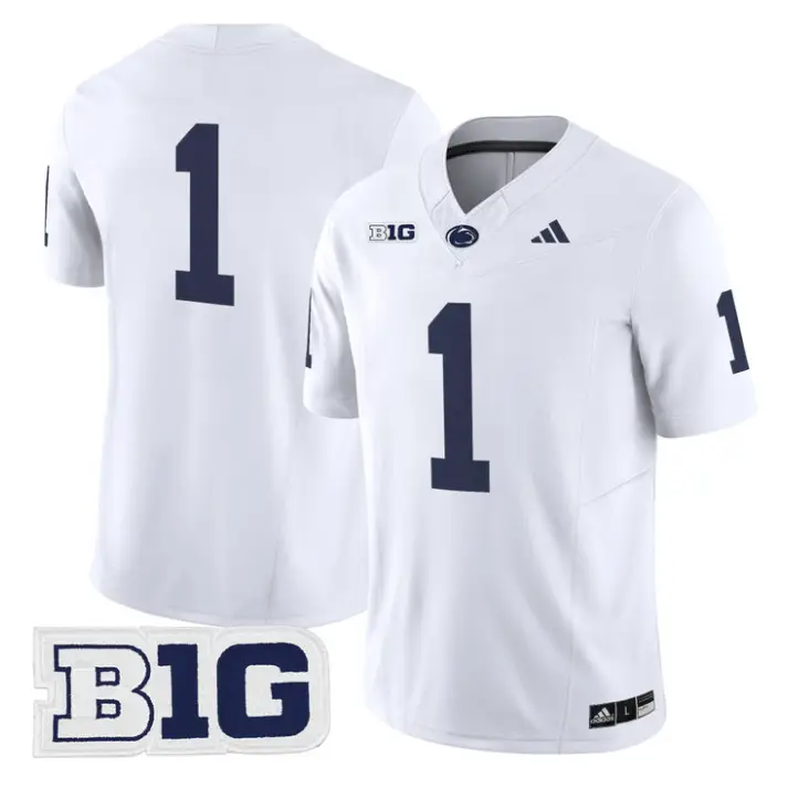Team Jersey #1 Penn State Nittany 2026 Limited Stitched