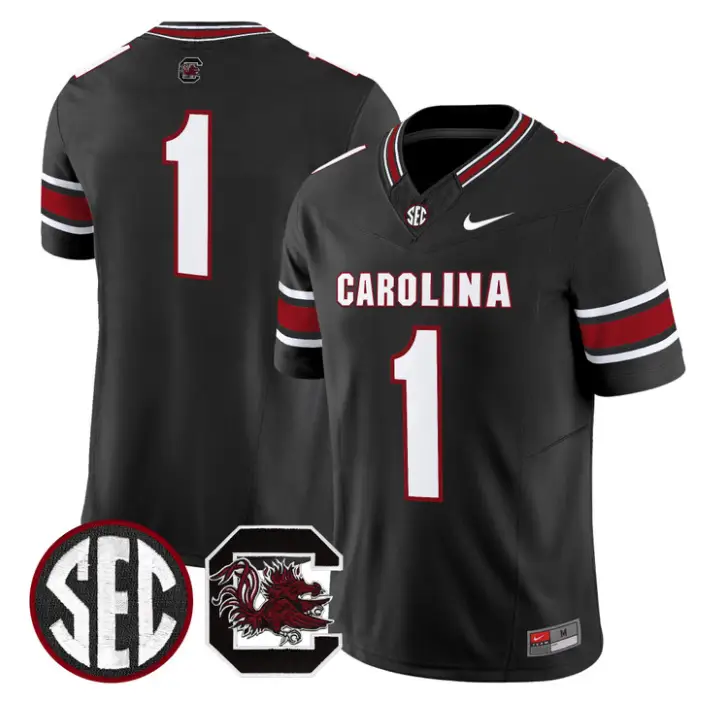 Team Jersey #1 South Carolina Gamecocks 2026 Limited Stitched