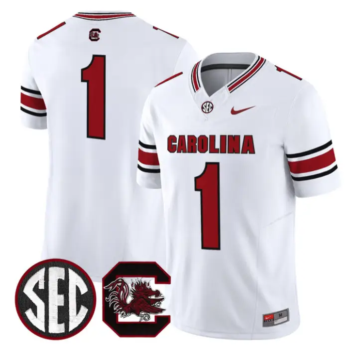 Team Jersey #1 South Carolina Gamecocks 2026 Limited Stitched