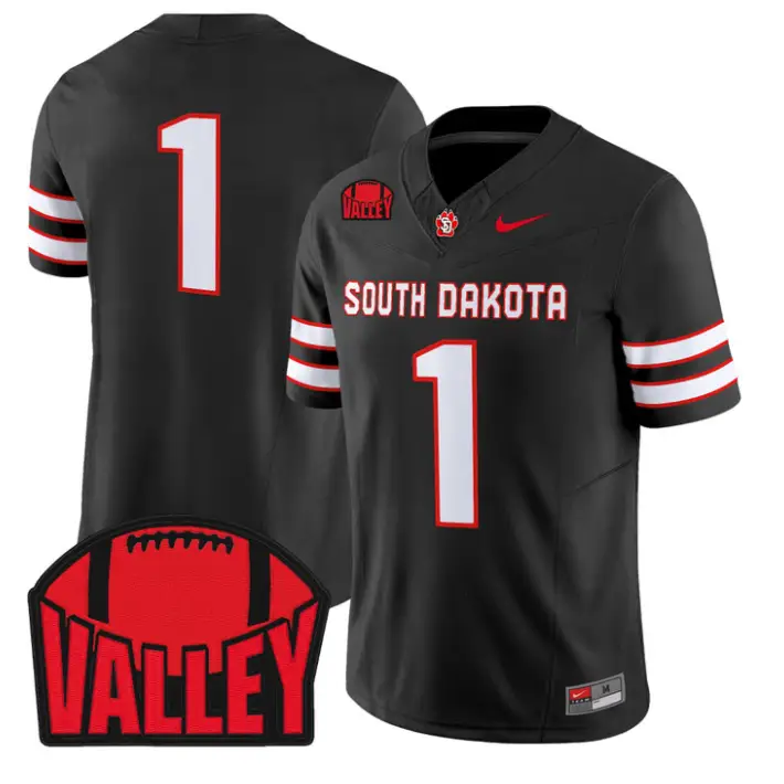 Team Jersey #1 South Dakota 2026 Vapor Limited Stitched