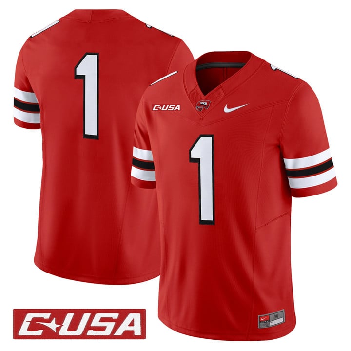 Team Jersey #1 Western Kentucky Hilltoppers 2025 Vapor Limited Stitched