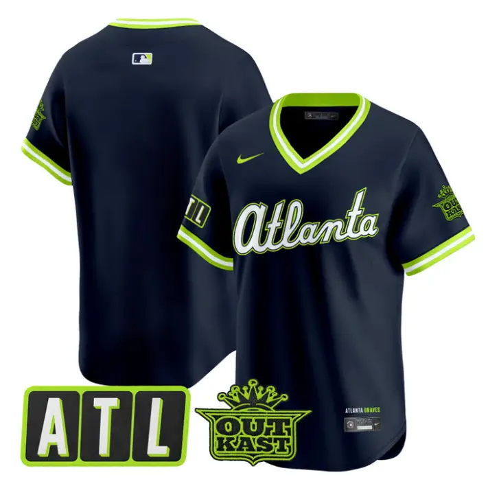 Team Jersey Blank Atlanta Braves 2026 City Connect Outkast Stitched