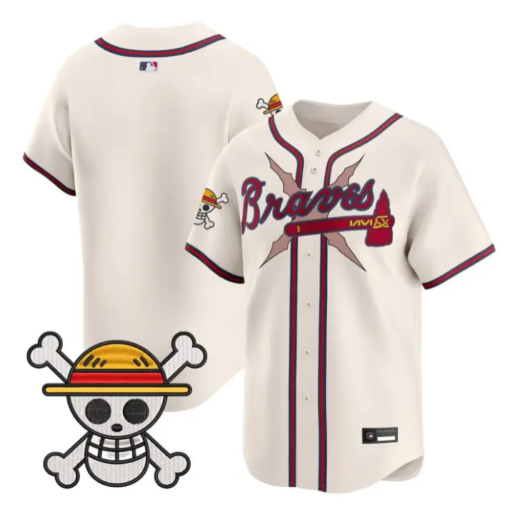 Team Jersey Blank Atlanta Braves One Piece Premier Limited Stitched