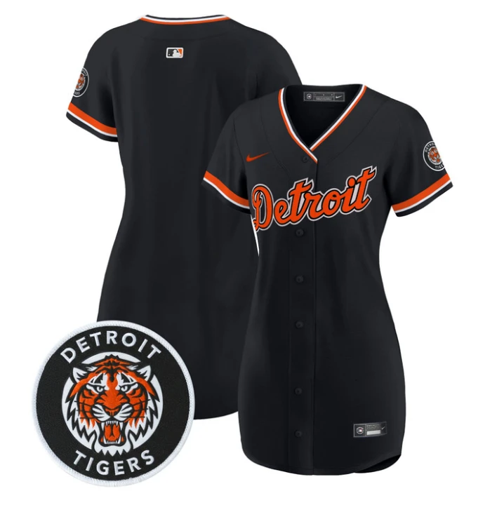 Team Jersey Blank Detroit Tigers 2026 Baseball Dress Stitched
