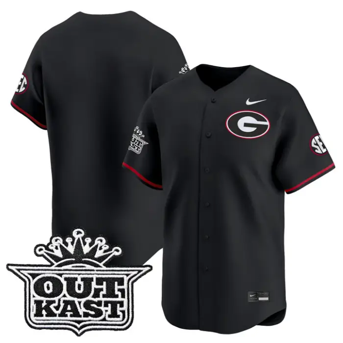 Team Jersey Blank Georgia Bulldogs Baseball 2026 Outkast Stitched