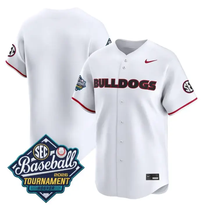 Team Jersey Blank Georgia Bulldogs Softball Sec Tournament 2026