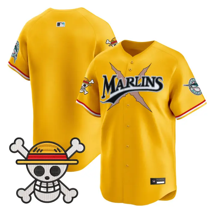 Team Jersey Blank Miami Marlins One Piece Premier Stitched
