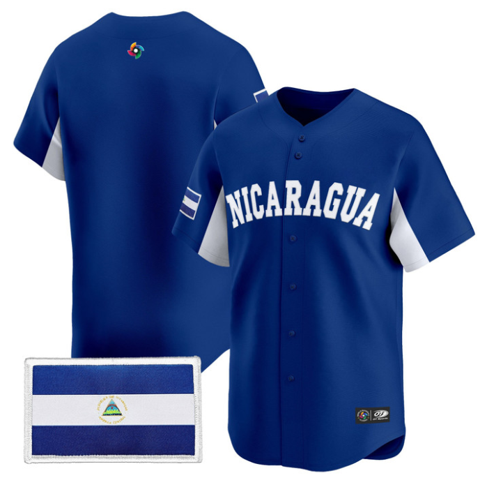 Team Jersey Blank Team Nicaragua 2026 World Baseball Classic Stitched