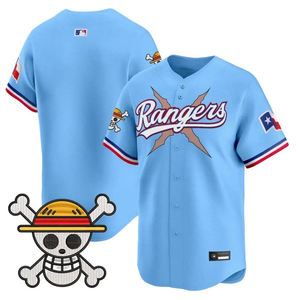 Team Jersey Blank Texas Rangers One Piece Premier Limited Stitched