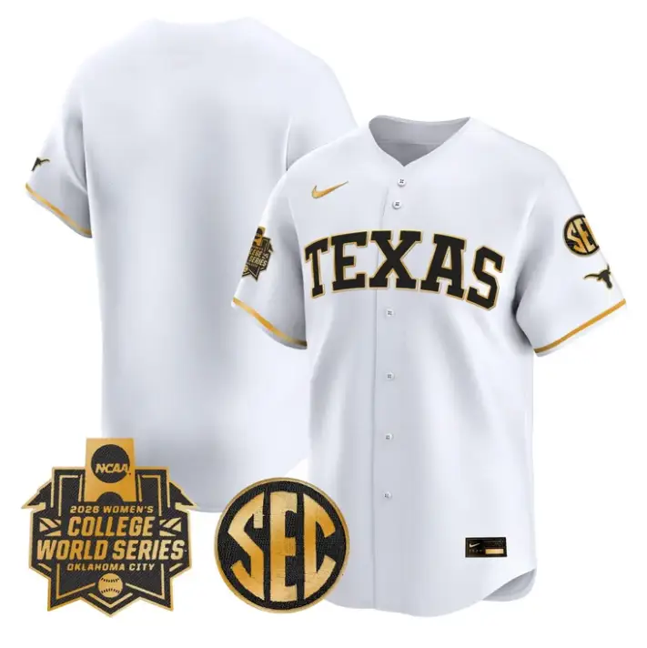 Team Jersey Blank Texas Softball 2026 World Series Stitched