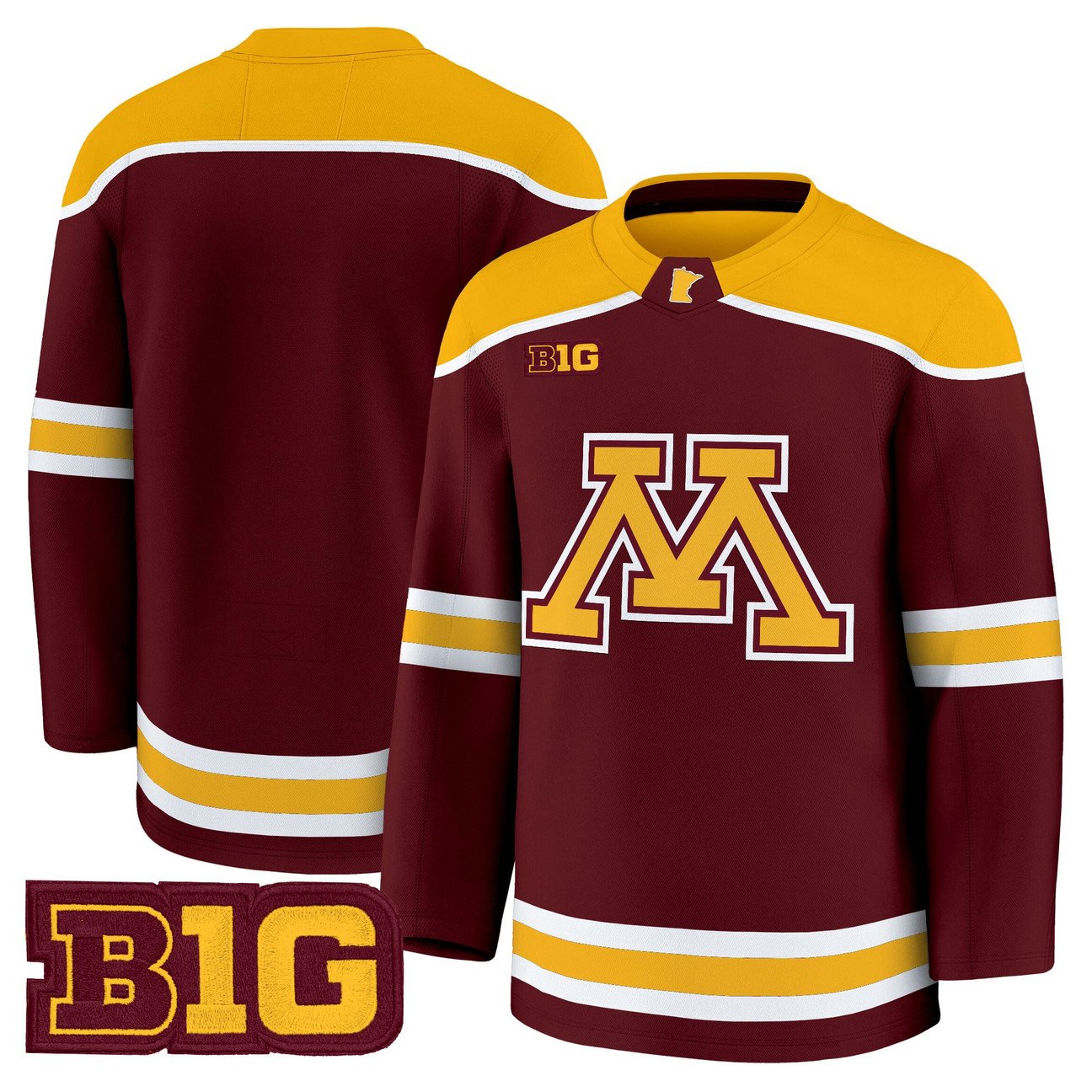 Team Jersey Minnesota Golden Gophers 2025-26 Premium Stitched