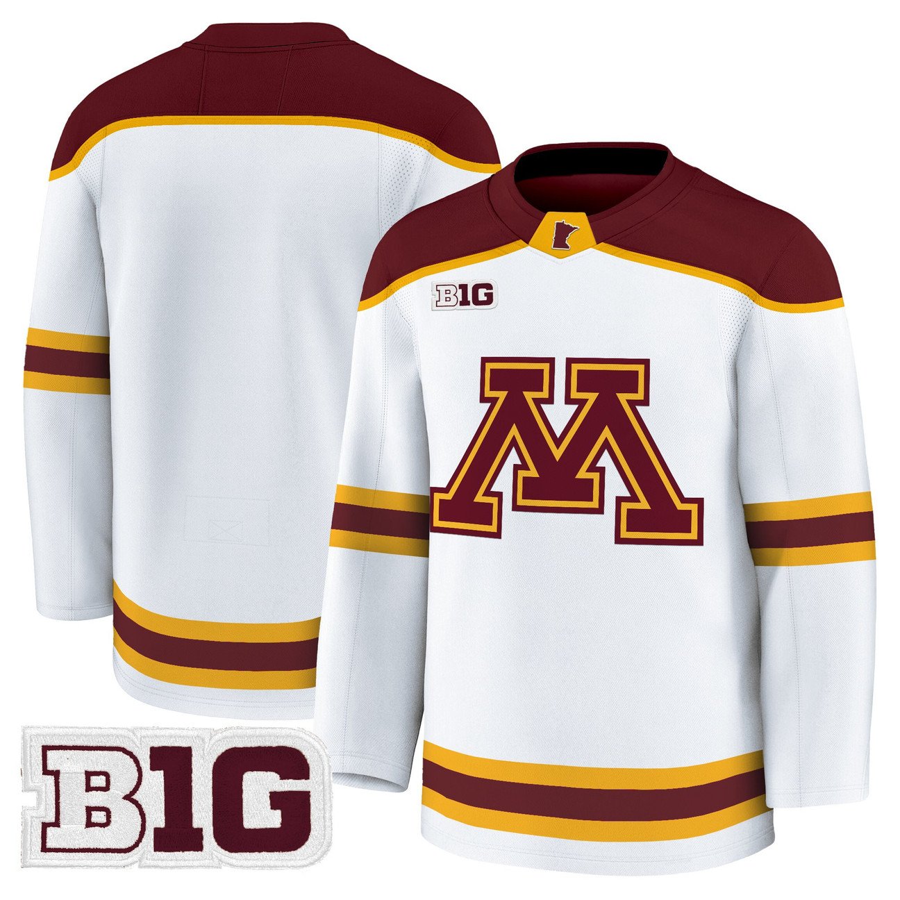 Team Jersey Minnesota Golden Gophers 2025-26 Premium Stitched