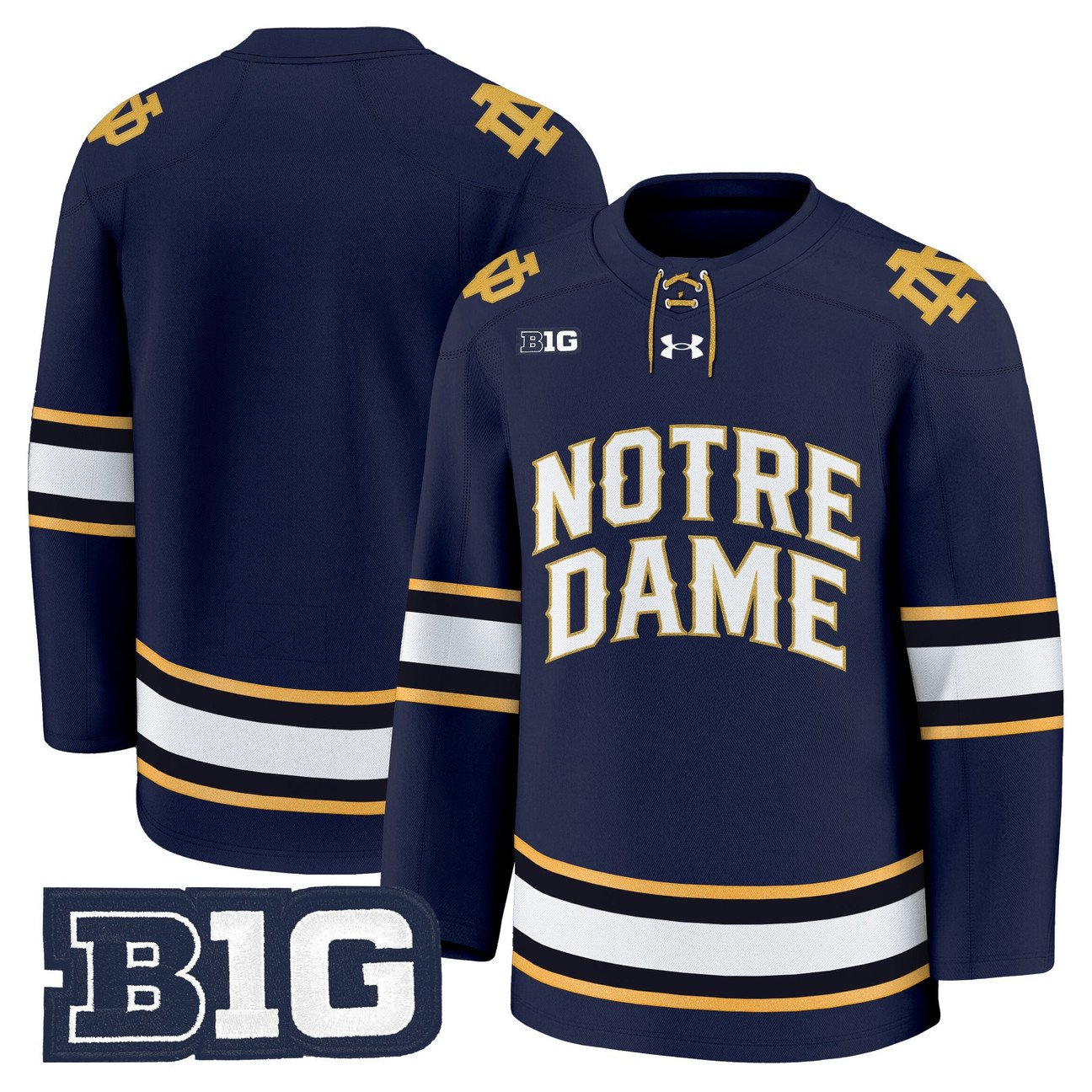 Team Jersey Notre Dame Fighting Irish 2025-26 Premium Stitched