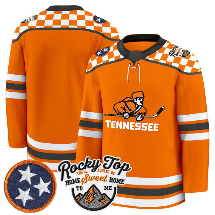 Team Jersey Tennessee Volunteers 2025-26 Hockey Premium Stitched