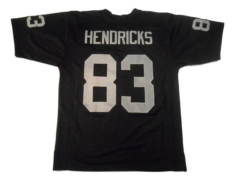 Ted Hendricks CUSTOM STITCHED Unsigned Football Jersey Black