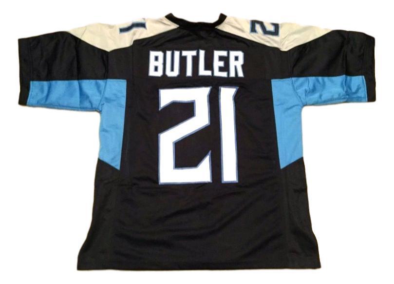 Malcolm Butler CUSTOM STITCHED Unsigned Football Jersey Blue