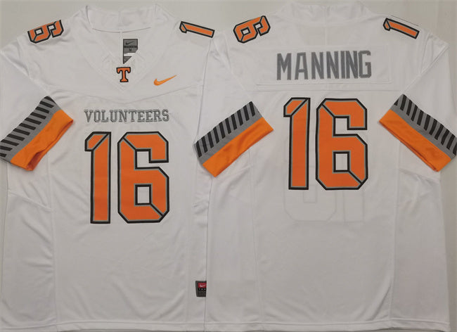 Tennessee Volunteers #16 Peyton Manning Jersey F.U.S.E. Football Stitched