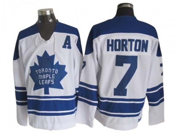 Toronto Maple Leafs #7 Tim Horton 1967 Vintage CCM Jersey - White