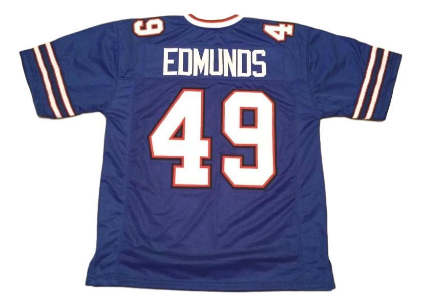 Tremaine Edmunds CUSTOM STITCHED Unsigned Football Jersey Blue