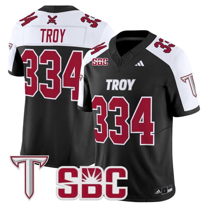 Troy Jersey #334 Troy Trojans 2025 Vapor Limited Stitched