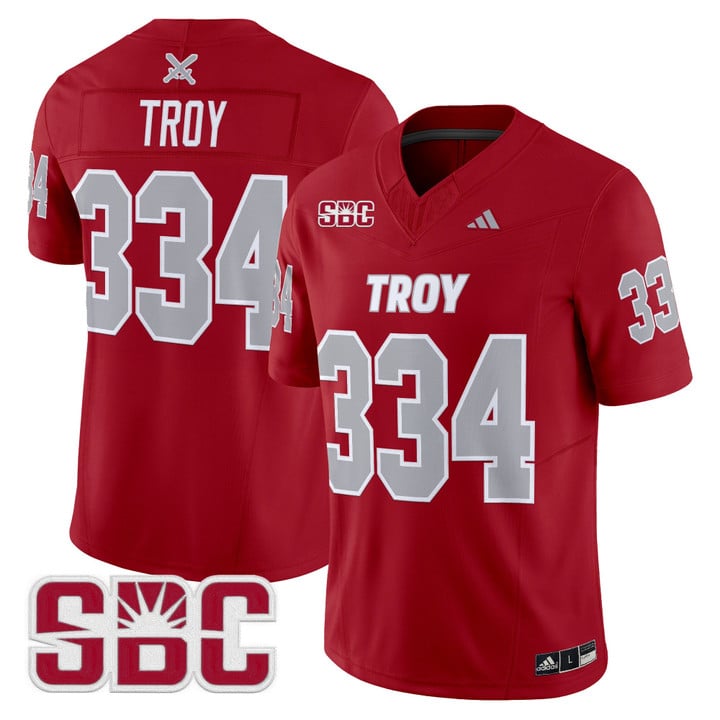 Troy Jersey #334 Troy Trojans 2025 Vapor Limited Stitched