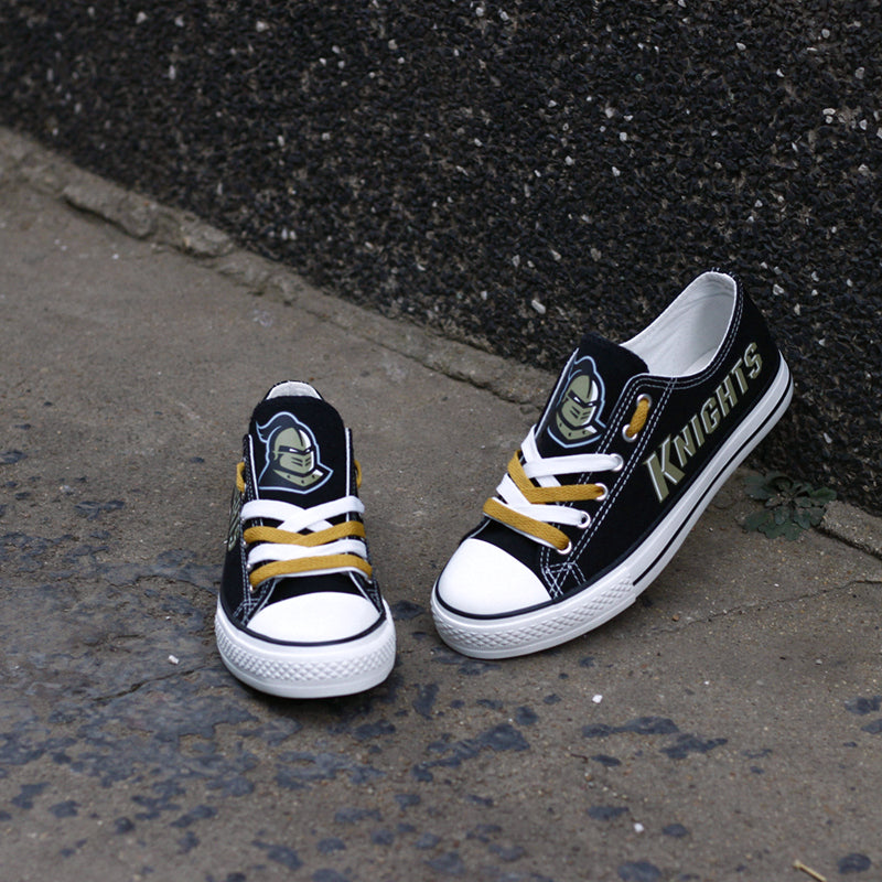 UCF Knights Limited Print NCAA College Students Low Top Canvas Shoes Sport Sneakers