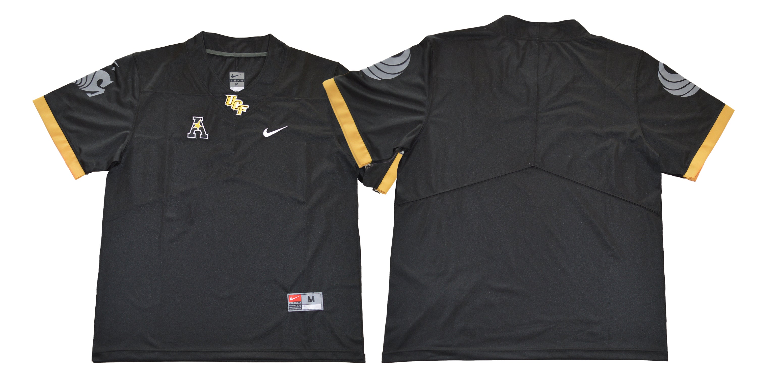 UCF Knights Blank NCAA College Football Jersey Black