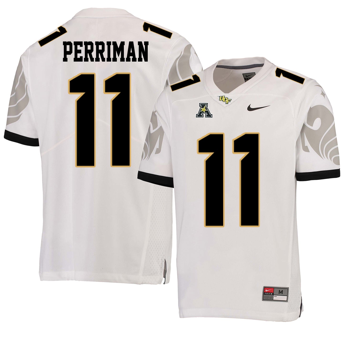 UCF Knights #11 Breshad Perriman NCAA College Football Jersey White