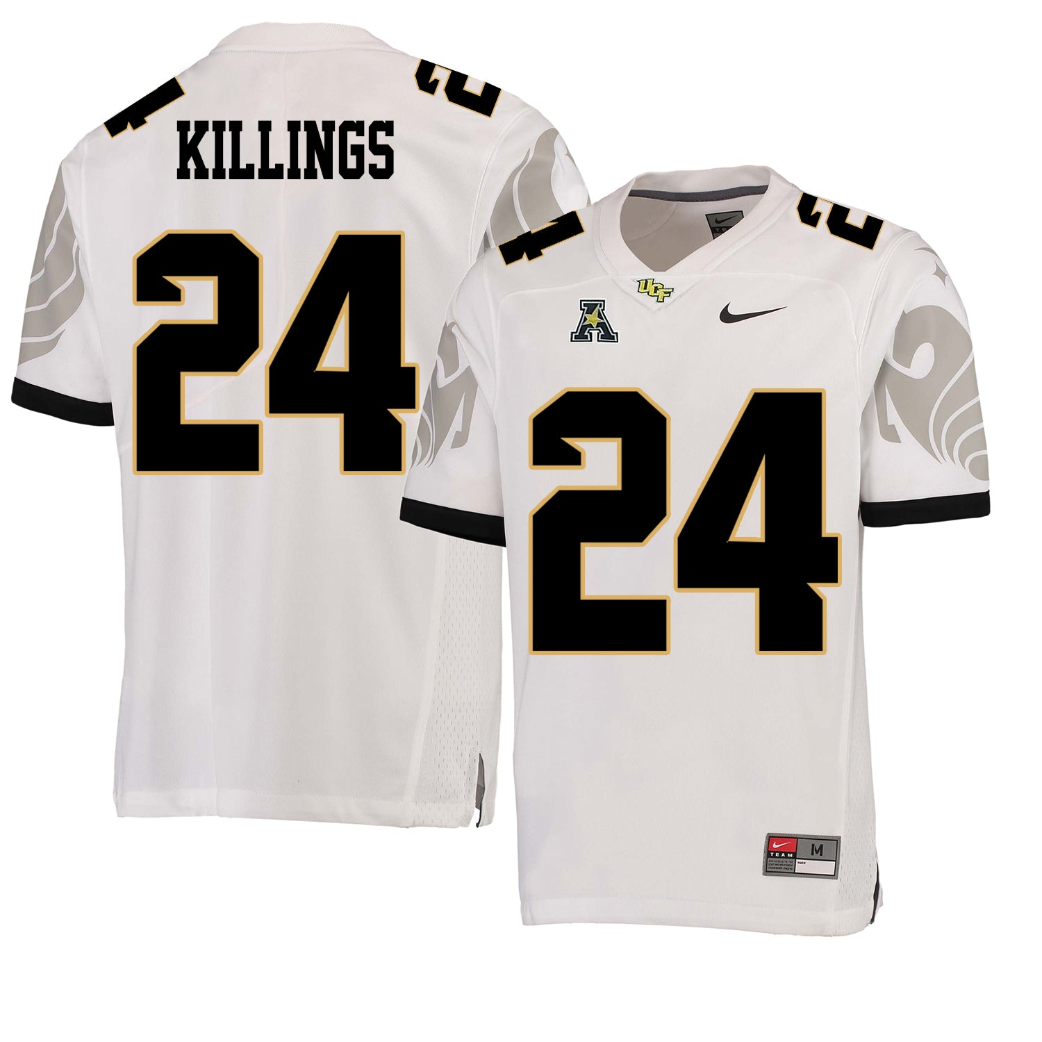 UCF Knights #24 DJ Killings NCAA College Football Jersey White