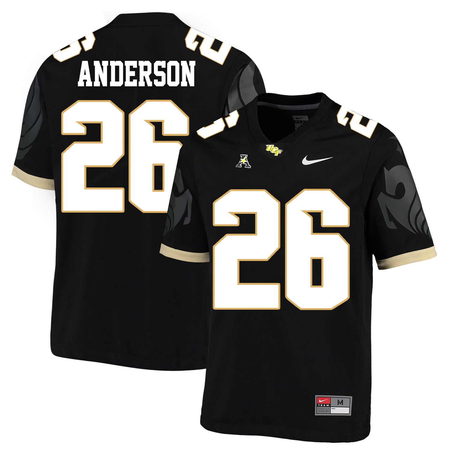 UCF Knights #26 Otis Anderson NCAA College Football Jersey Black