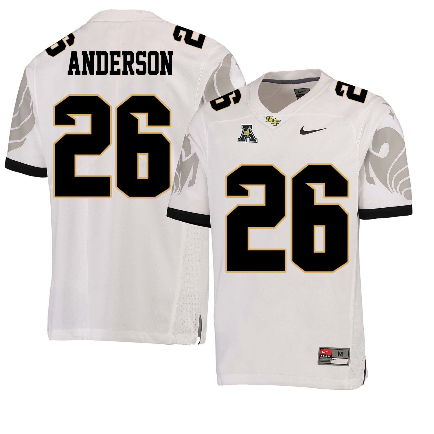 UCF Knights #26 Otis Anderson NCAA College Football Jersey White