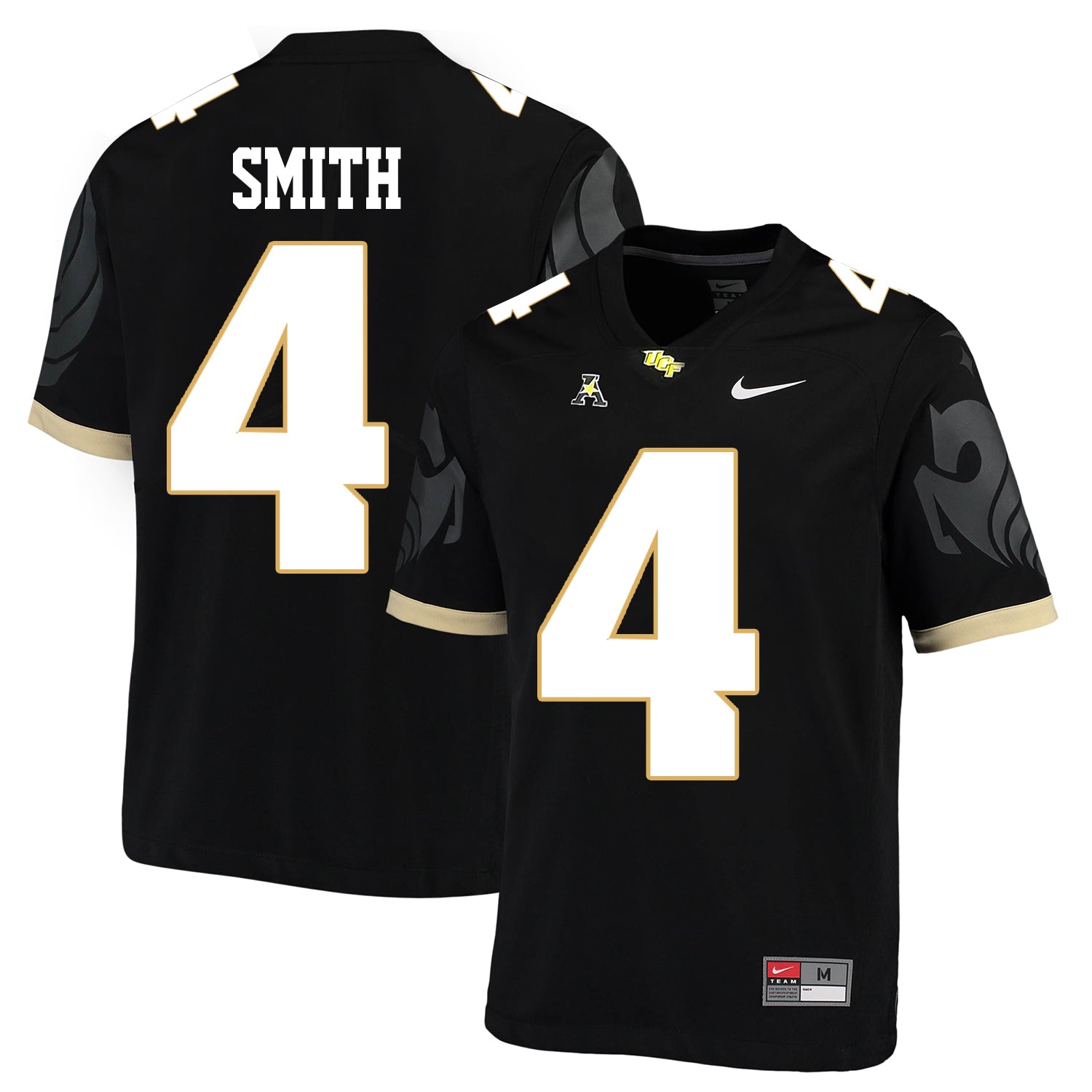 UCF Knights #4 Tre Quan Smith NCAA College Football Jersey Black