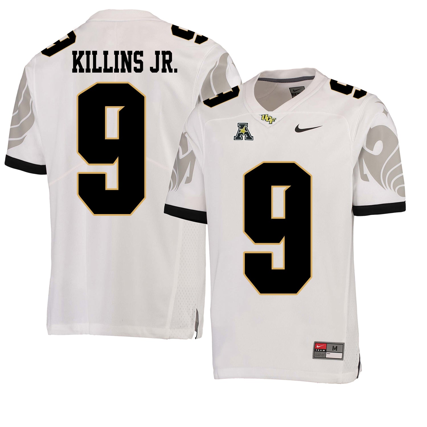 UCF Knights #9 Adrian Killins Jr. NCAA College Football Jersey White