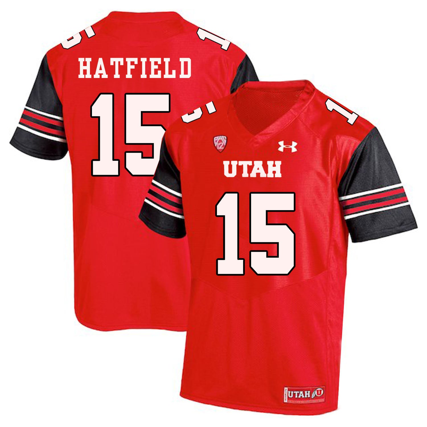 Utah Utes #15 Dominique Hatfield NCAA College Football Jersey