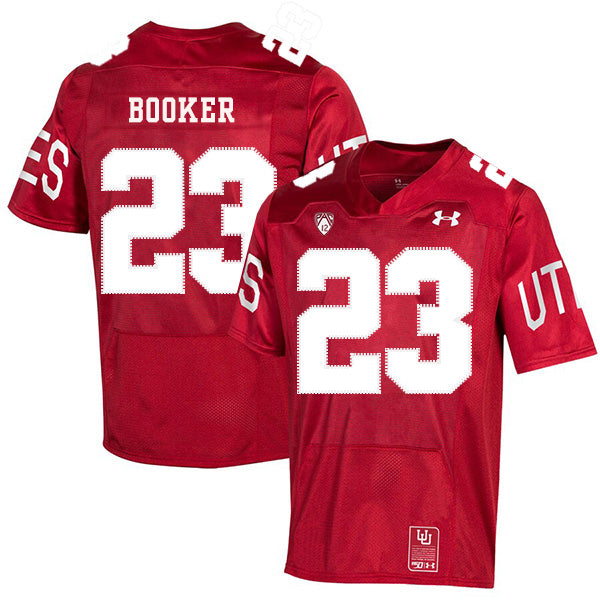 Utah Utes #23 Devontae Booker NCAA College Football Jersey Red