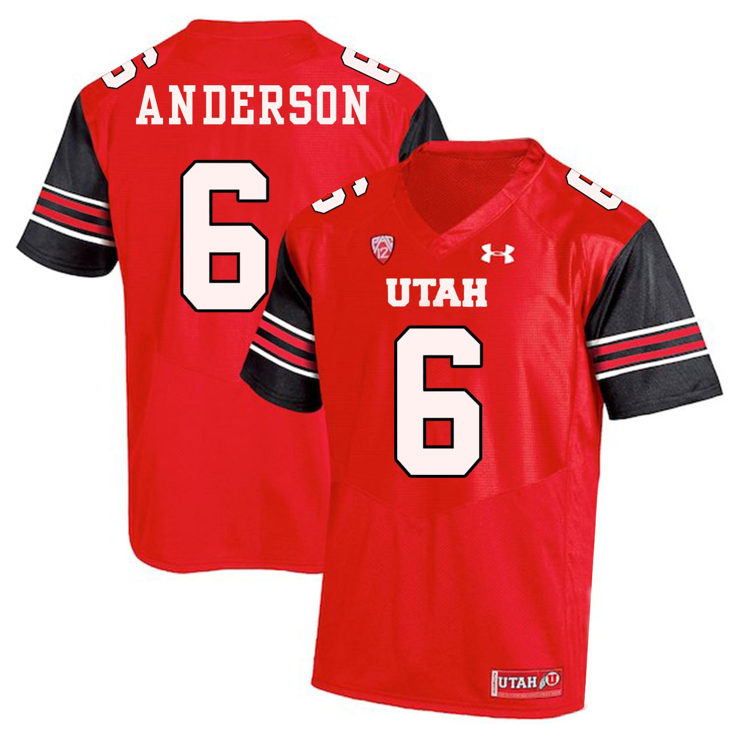Utah Utes #6 Dres Anderson NCAA College Football Jersey